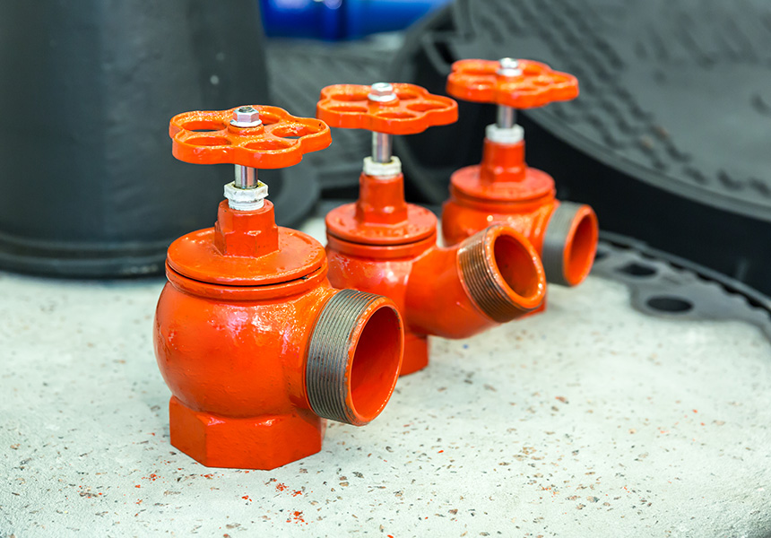 Внутренний пожарный гидрант