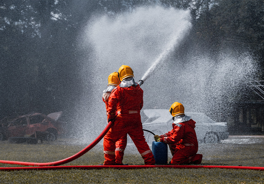 Пожарный шланг