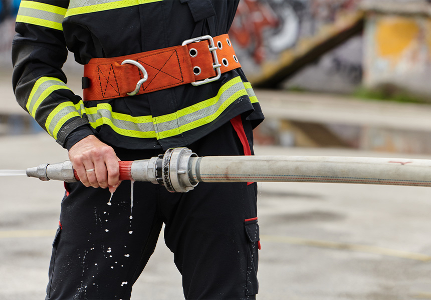 Пожарный шланговый пистолет